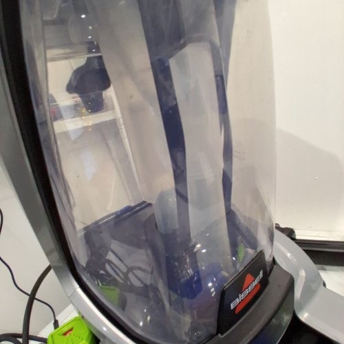 BISSELL PROHEAT 2X REVOLUTION PREMIER CLEANSHOT CARPET CLEANER - GREY/BLUE (MODEL: 3588B) image 4