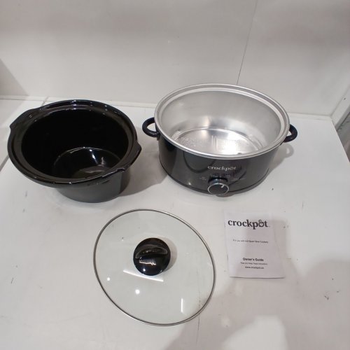 CROCK-POT MANUAL SLOW COOKER - 4QT - BLACK (MODEL: CPSCVM40-BP-033) image 5