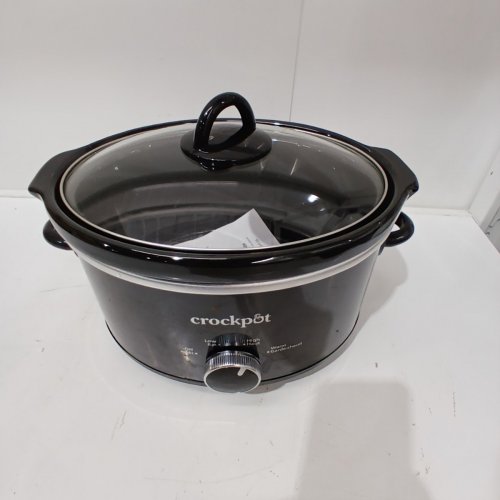 CROCK-POT MANUAL SLOW COOKER - 4QT - BLACK (MODEL: CPSCVM40-BP-033) image 7