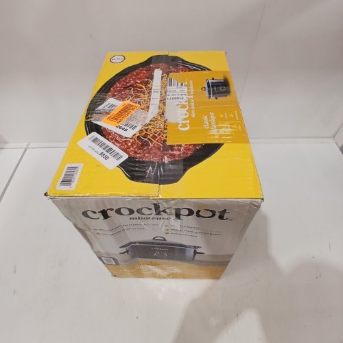 CROCK-POT MANUAL SLOW COOKER - 4QT - BLACK (MODEL: CPSCVM40-BP-033) image 9