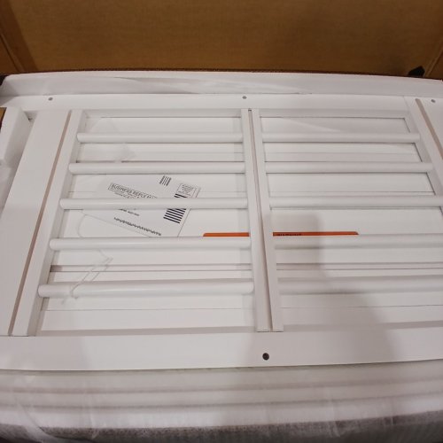 GRACO TEDDI 2-TIER BABY CHANGING TABLE WITH WATER-RESISTANT CHANGING PAD - 33" X 17" X 35" - WHITE (MODEL: 00524-2101-VC) image 2