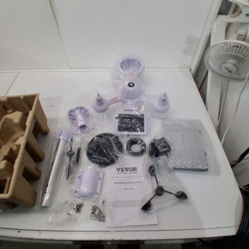 7-IN-1 INDOOR/OUTDOOR METEOROLOGICAL STATION WITH SOLAR WIRELESS OUTDOOR SENSOR ALARM ALERTS (MODEL: YT60234) image 2
