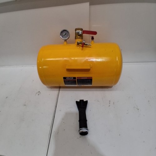 VEVOR TIRE BEAD SEATER AIR BLASTER WITH PRESSURE GAUGE & HANDLE - 10 GAL - YELLOW (MODEL:XJC-019) image 3
