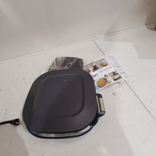 NINJA CRISPI PORTABLE GLASS AIR FRYER - 4QT - GREY/BLACK (MODEL: FN101CSD) image 4