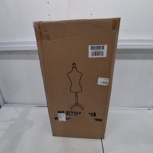 PAYLESSHERE DRESS FORM MANNEQUIN - 49.6" - 63.4" - BLACK (MODEL : MQ-FL2104-BLACK) image 4