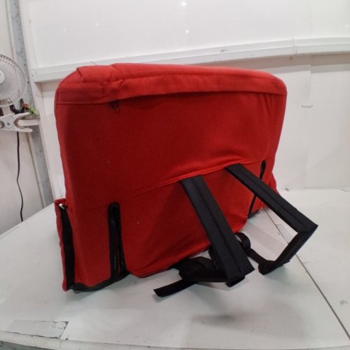 YEYEEYYEE WIDE STADIUM SEATS WITH BACK SUPPORT WITH 6 RECLINING POSITIONS - 22.5" - RED image 4