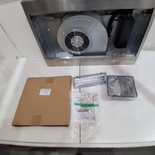 OVO UNDER THE CABINET RANGE HOOD WITH 3 SPEEDS - 700 CFM - 3000K - 30" - STAINLESS STEEL (MODEL: OV-1016) image 4