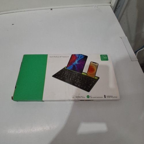DUAL CHANNEL MULTI-PLATFORM BLUETOOTH KEYBOARD - BLACK / GREEN image 4