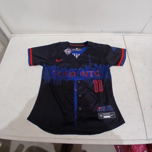 NIKE MLB BASEBALL JERSEY - MEDIUM - BLACK AND BLUE image 3