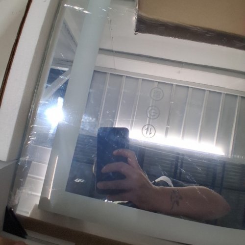 SHYWENHSIU LED BATHROOM MIRROR - 32" X 24" - WHITE (ITEM: JQ-3224-B) image 3