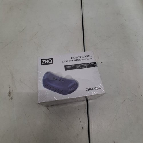 ZHQ ELECTRONIC ANTI SNORING DEVICE WITH MICRO USB CHARGER CORD - BLUE (MODEL: ZHQ-008) image 2