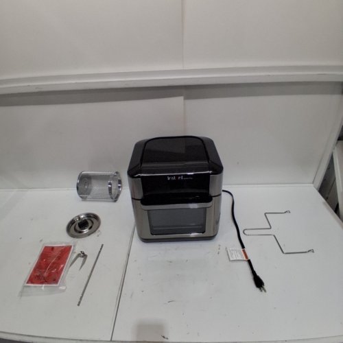 INSTANT POT VORTEX PLUS 10-QUART 7-IN-1 AIR FRYER OVEN WITH ROTISSERIE BASKET - SILVER/BLACK (MODEL: VORTEX PLUS 10) image 3