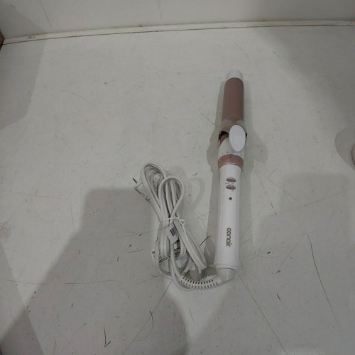 CONAIR DOUBLE CERAMIC CURLING IRON - 1 1/4" BARREL - WHITE/ROSE GOLD (MODEL: CD702GNRC/CD702LC) image 3