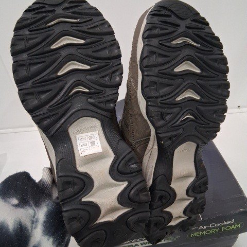 MEN'S SKECHERS AFTERBURN M. FIT STRIKE ON- SIZE 10 EXTRA WIDE - BROWN (MODEL: 51866EWW/BKCC) image 4