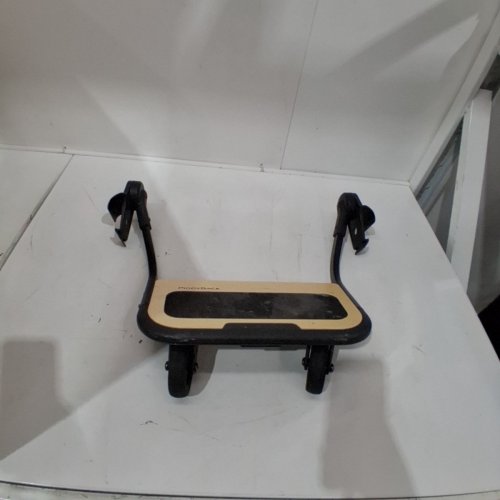 UPPABABY PIGGYBACK RIDE-ALONG QUICK ATTACHMENT BOARD FOR VISTA (2015-2019)/VISTA V2/VISTA V3 STROLLERS - 55LB CAPACITY - BLACK/BROWN (MODEL: 0217) image 2