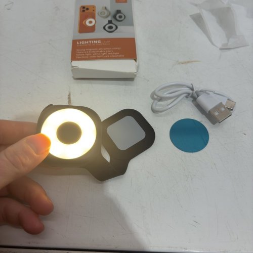 RECHARGEABLE PORTABLE MAGNETIC LIGHT - BLACK (MODEL: D22) image 3