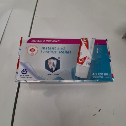 2PK COLGATE SENSITIVE PRO-RELIEF REPAIR AND PREVENT ANTICAVITY TOOTHPASTE - 120 ML EACH image 2
