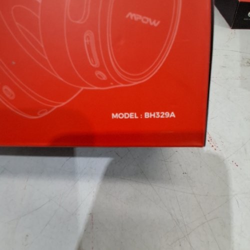MPOW H19ANC WIRELESS HEADPHONES - BLACK (MODEL: BH329A) image 2