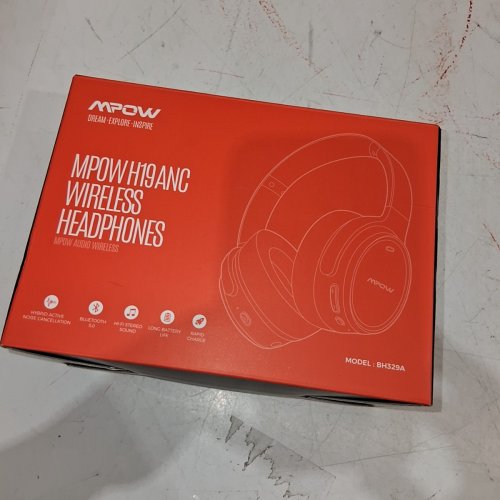 MPOW H19ANC WIRELESS HEADPHONES - BLACK (MODEL: BH329A) image 4