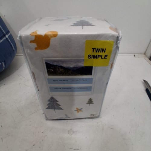 3PC SOFT SHEET SET FROM PORTUGAL - TWIN - WHITE (MODEL: 1526661) image 3