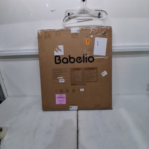 BABELIO PRESSURE MOUNTED METAL BABY GATE - 36" X 29"-48" - BLACK - (MODEL: CB-M-101) image 5