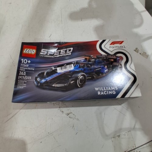 LEGO SPEED CHAMPIONS WILLIAMS RACING FW46 BUILDING SET - 263 PCS - BLUE / BLACK (MODEL: 77249) image 2