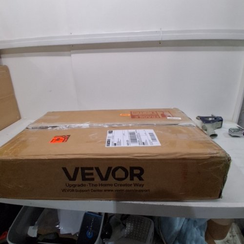 VEVOR WASHER DRYER COUNTERTOP WITH SHELF AND 2 DRAWERS & 2 HOOKS- 54" X 27" - BROWN (MODEL: DX0202-C250399S-03) image 5