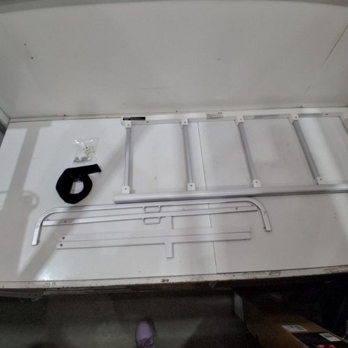 VEVOR BED HANDLE BRACKET - WHITE (MODEL: HFK-5124-1) image 3