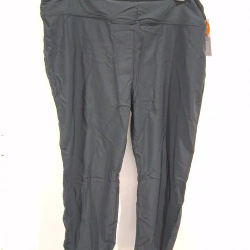 WOMEN'S ATTACO SCALLOPED BOTTOMS LEGGINGS - 2X - BLACK image 2