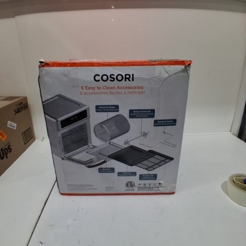 COSORI AIR FRYER TOASTER OVEN WITH ACCESSORIES- 12L - FITS 8" PIZZA (MODEL: CAF-R121-SCA) image 5