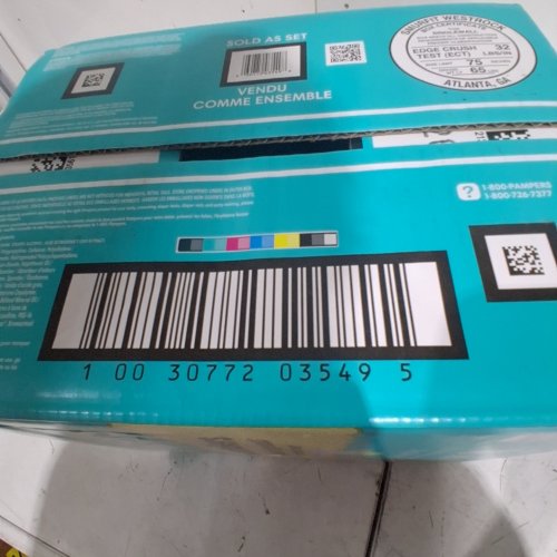 136PK PAMPERS SWADDLERS DIAPERS - NEWBORN SIZE image 2