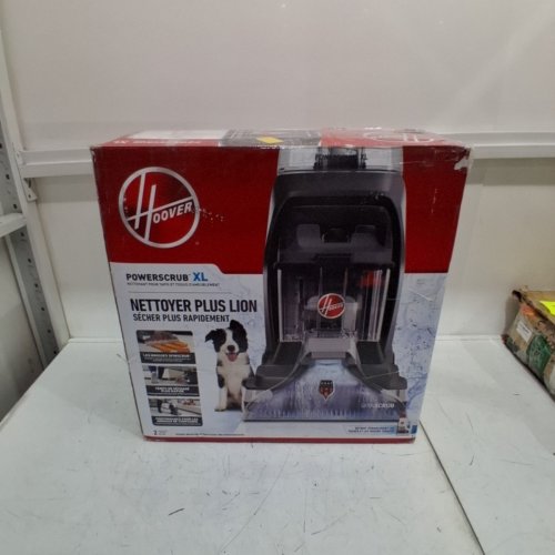 HOOVER POWERSCRUB CARPET CLEANER MACHINE - XL - RED/BLACK - (MODEL:FH68010) image 9