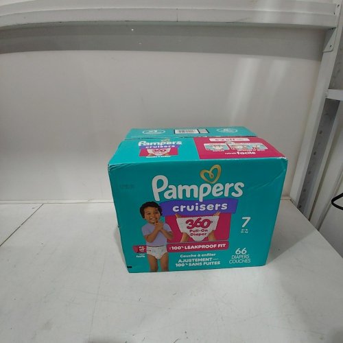 66PK PAMPERS CRUISERS 360° DIAPERS - SIZE 7 - MULTICOLOURED image 2