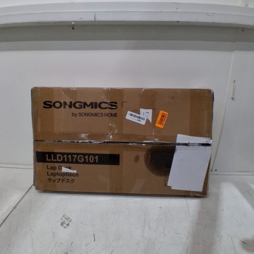 SONGMICS ADJUSTABLE LAPTOP DESK - 20" X 12" - WHITE (MODEL: LLD117G101) image 3