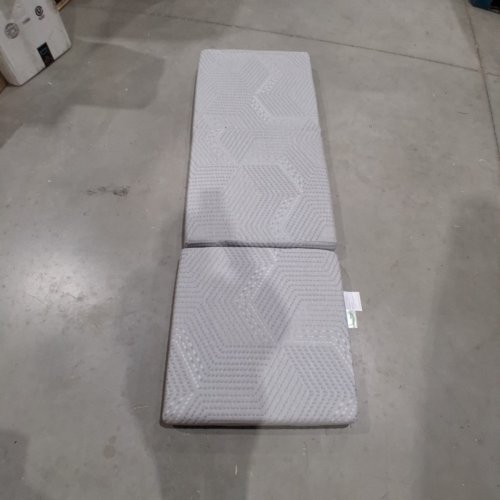 EGOHOME FOLDING MEMORY FOAM MATTRESS - 4" SINGLE - GREY image 2