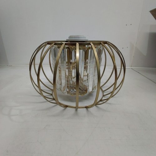 XSDETU GOLD PENDANT LIGHT FIXTURE - GOLD image 2