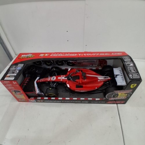MAISTO TECH SF.23 FORMULA 1 ONE CHARLES LECLERC #16 FERRARI RC CAR - 1:10 SCALE - WHITE/RED (MODEL: 1739888) image 5