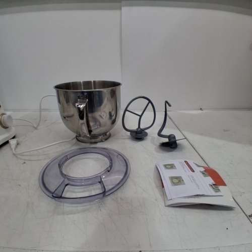BEAUTIFUL CUISINE STAND MIXER WITH ATTATCHMENTS - 5.3 QT - WHITE ICING (MODEL: YM-611F) image 6