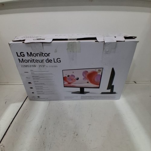 LG IPS FULL HD MONITOR WITH AMD FREESYNC - 100HZ - 21.5" - BLACK (MODEL: 22MS31W) image 8