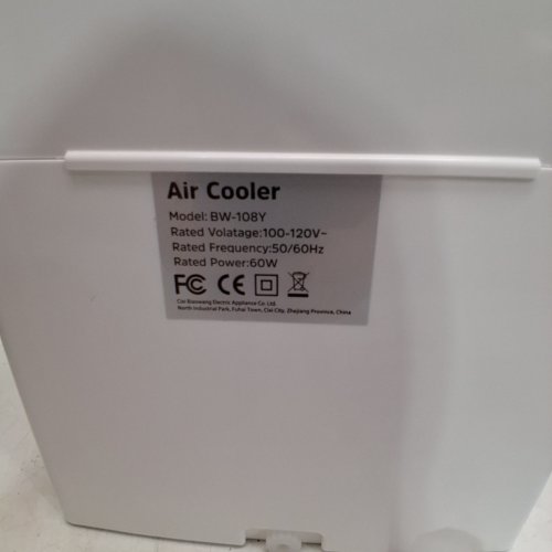 3-IN-1 EVAPORATIVE AIR COOLER WITH 4 MODES AND 3 SPEEDS - 8L - WHITE (MODEL: BW-108Y) image 5