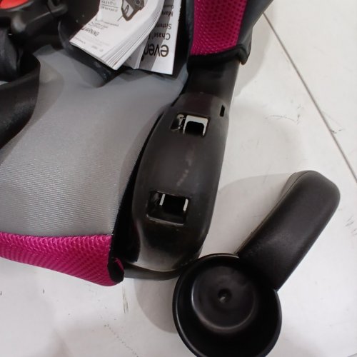 EVENFLO CHASE PLUS 2-IN-1 CONVERTIBLE BOOSTER CAR SEAT - GENEVA PINK/GREY (MODEL: 30712360C) image 4