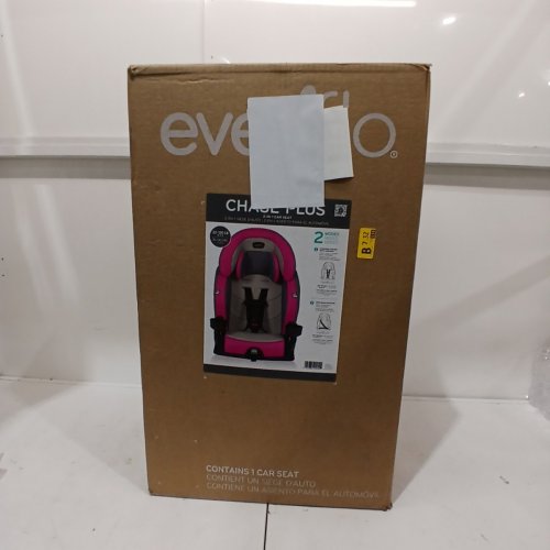 EVENFLO CHASE PLUS 2-IN-1 CONVERTIBLE BOOSTER CAR SEAT - GENEVA PINK/GREY (MODEL: 30712360C) image 5