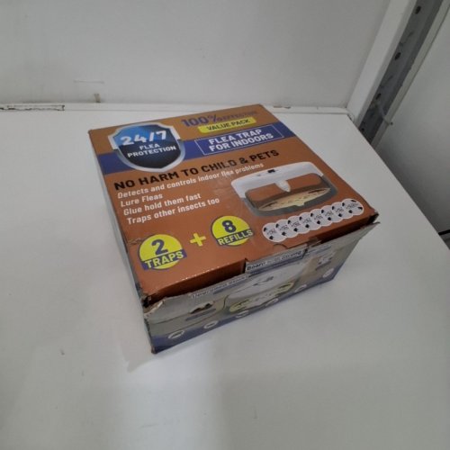 2PK ASPECTEK NON-TOXIC ODORLESS STICKY DOME FLEA TRAP image 3