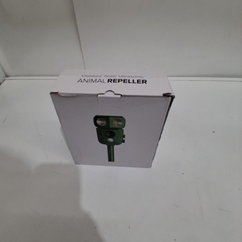 3FREE ANIMAL REPELLER ULTRASONIC SOLAR POWER BIRD DOG CAT SKUNK DEER RACCOON REPELLENT - 19" - GREEN image 5