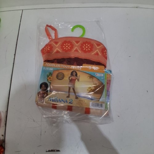 GIRL'S DISNEY MOANA 2 SIMEA COSTUME - 3-4T - ORANGE image 3