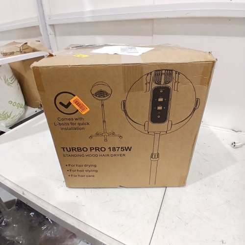 COLLIFORD PROFESSIONAL STAND HOOD HAIR DRYER WITH DIGITAL TIMER - 1875 WATTS - BLACK (MODEL: JY-173D) image 7