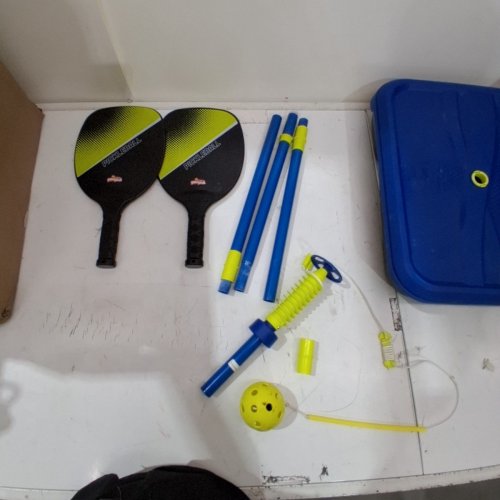 SWINGBALL PICKLEBALL ALL SURFACE PORTABLE PICKLEBALL GAME SET - BLUE\BLACK image 3