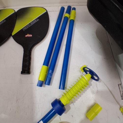SWINGBALL PICKLEBALL ALL SURFACE PORTABLE PICKLEBALL GAME SET - BLUE\BLACK image 5