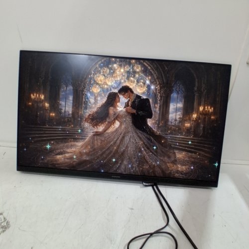 SAMSUNG ESSENTIAL MONITOR S3 FHD MONITOR WITH 100 HZ REFRESH RATE, IPS PANEL, 5 MS, GAME MODE, SUPER SLIM DESIGN, TILT ADJUSTMENT - 24" - BLACK (MODEL: S24D304GAN) image 3