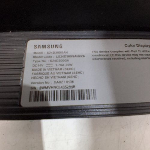 SAMSUNG ESSENTIAL MONITOR S3 FHD MONITOR WITH 100 HZ REFRESH RATE, IPS PANEL, 5 MS, GAME MODE, SUPER SLIM DESIGN, TILT ADJUSTMENT - 24" - BLACK (MODEL: S24D304GAN) image 6